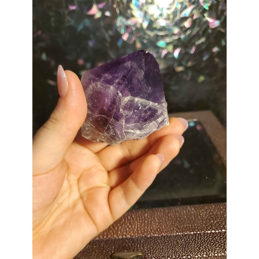 Polished Amethyst Top #23 6.6oz